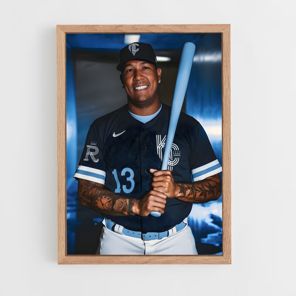 Poster Batteur d'Étoiles – affiche Baseball (vue 4)